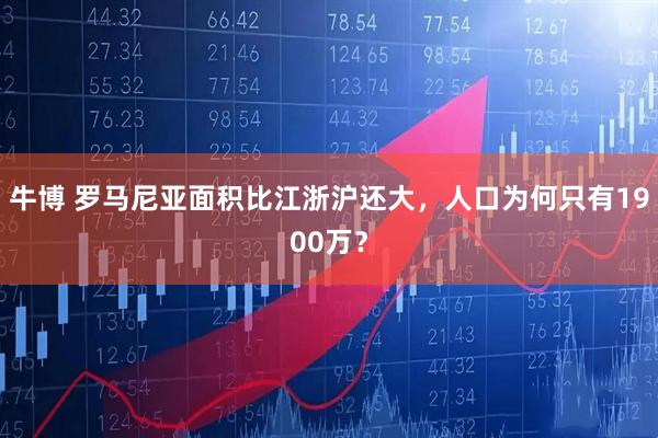 牛博 罗马尼亚面积比江浙沪还大，人口为何只有1900万？