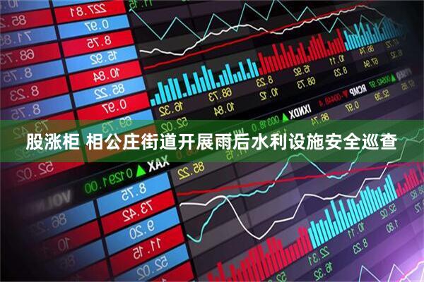 股涨柜 相公庄街道开展雨后水利设施安全巡查